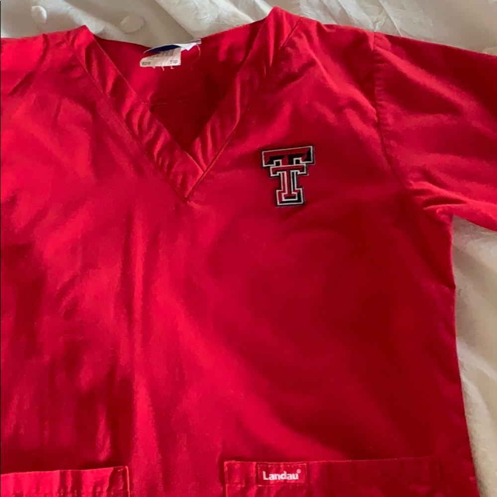 Texas Tech Scrub set